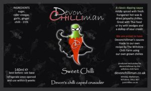 Devon Chilli Man Sweet Chilli sauce ingredients